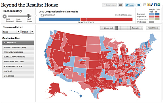 Campaign 2010 Race Maps